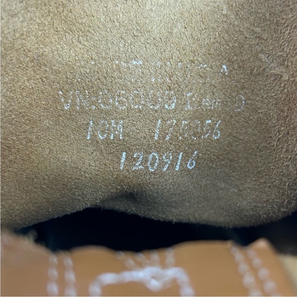 LL Bean Original 8 Inch Classic Leather Rubber Thinsulate Tan Brown Bean Boot - Picture 9 of 13